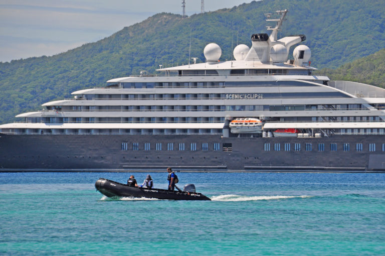 Scenic Eclipse - Ship and Zodiacs